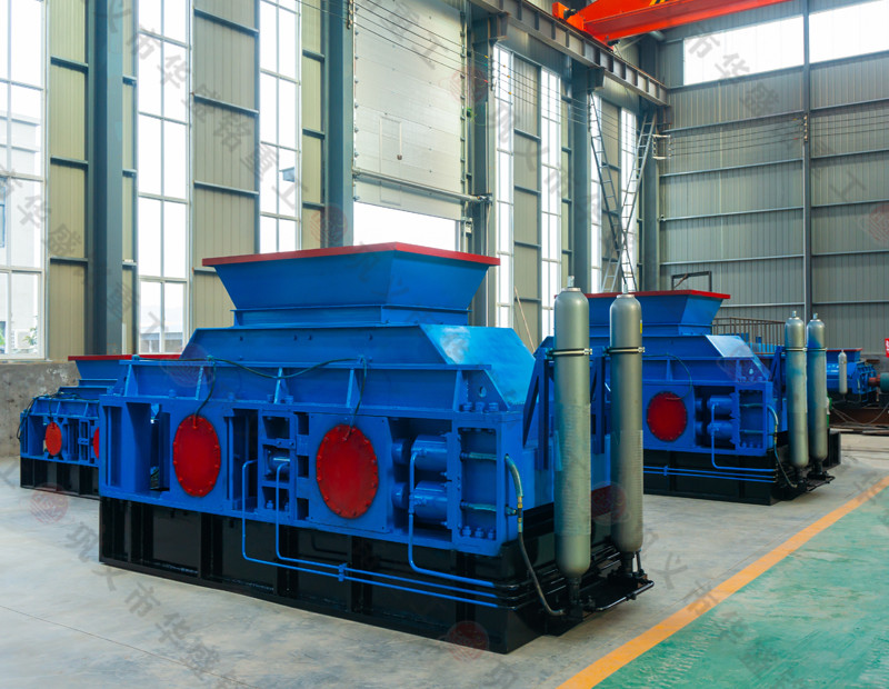 对辊破碎机石英砂试机星空平台重工