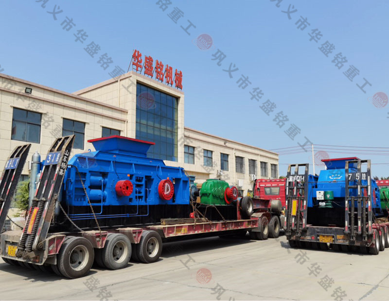 圣戈班选择星空平台全自动液压对辊破碎机 