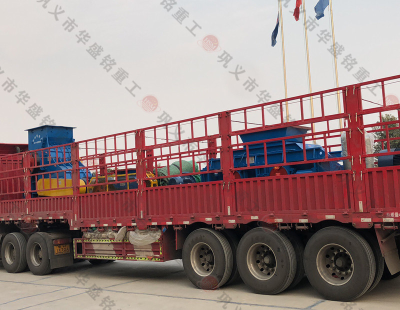 小型星空(中国)一站式服务平台+双级破碎机成套发货